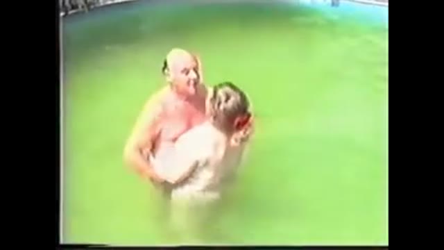 Dad Fucking Neighbor In Our Pool