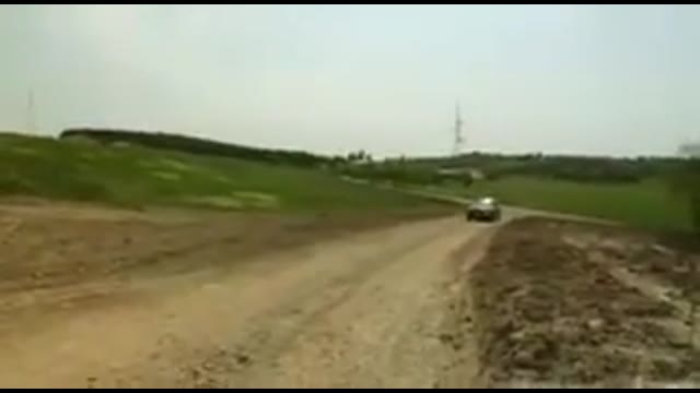 Dark Haired Bitch Surprised Workers Under The Dredge