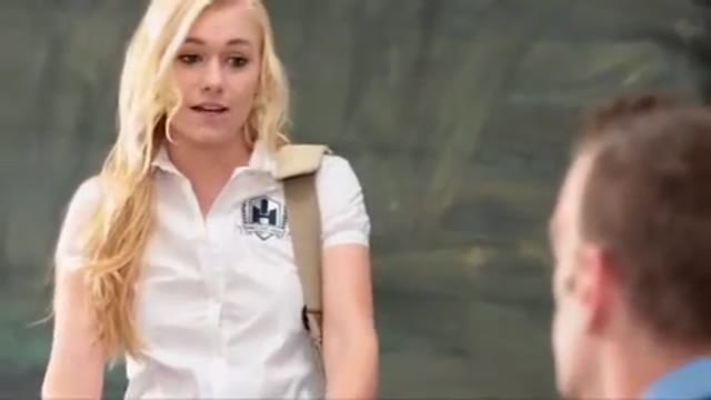 Dirty Schoolgirl Uses Easiest Way To Convince Teacher She Deserves Better Grade