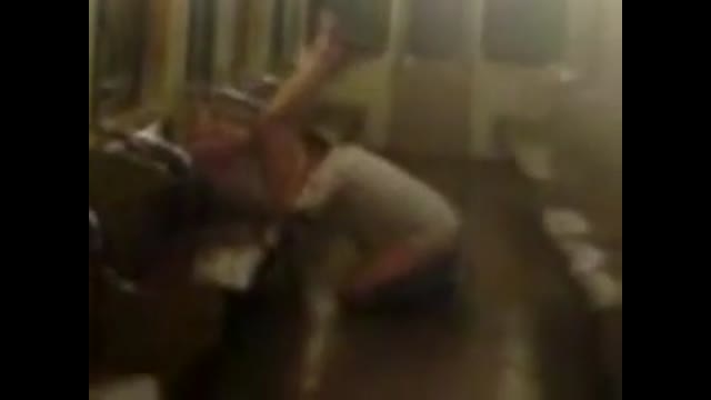 Eating Pussy In A Public Train To A Total Stranger Girl