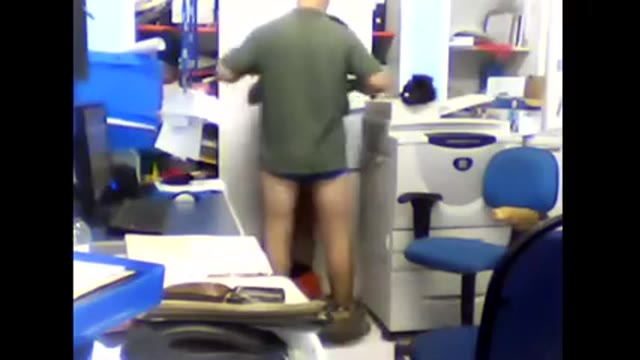 Employees Caught On Security Camera Fucking In Working Hours
