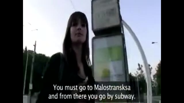 European Girl Fucks In Public