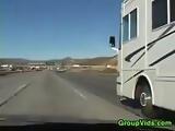 Slut Fucked In A Gang Bang In The RV