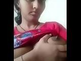 hot desi young house wife milking for her hubby