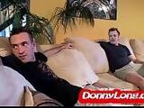 Donny Long breaks skinny milf asshole and DP her with friend