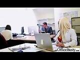 Big Melon Tits Worker Girl Fucks In Office clip-24