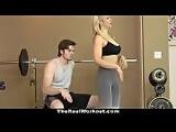 TheRealWorkout - Hot Milf Fucks Fitness Client