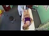 Hot doctor gets drilled in hospital