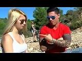 Myfirstpublic Two hot chicks play naughty game with young muscle stranger public