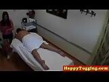 Real fat asian masseuse in cock rubbing