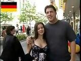 German Teen fucks in the public
