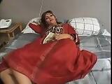 Sex tits Indian honey gets pussy slammed hard by two white dong in bed