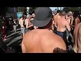Nude in San Francisco does the Folsom Street Fair 2013