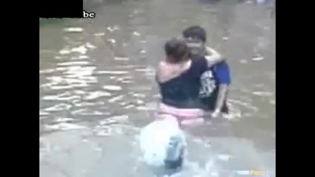 Milf Fucks A Boy In The River